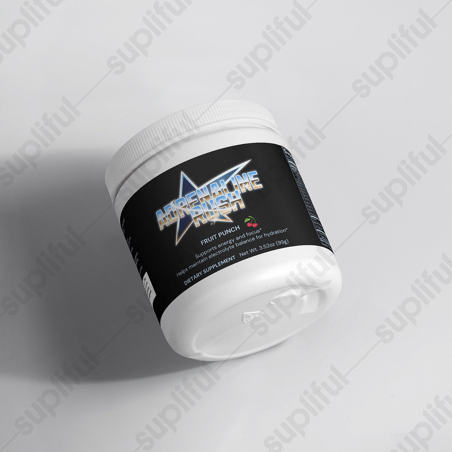 Adrenaline Rush! Preworkout powder (Fruit Punch)